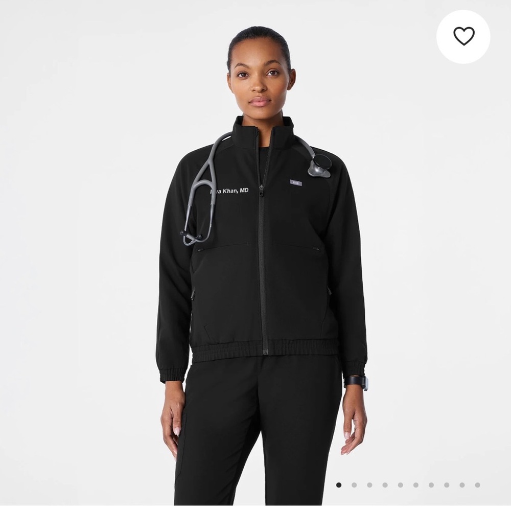 Figs Women's Black Jacket
